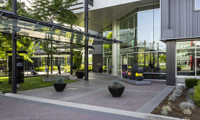 This is the front door entry to the Vancouver Office